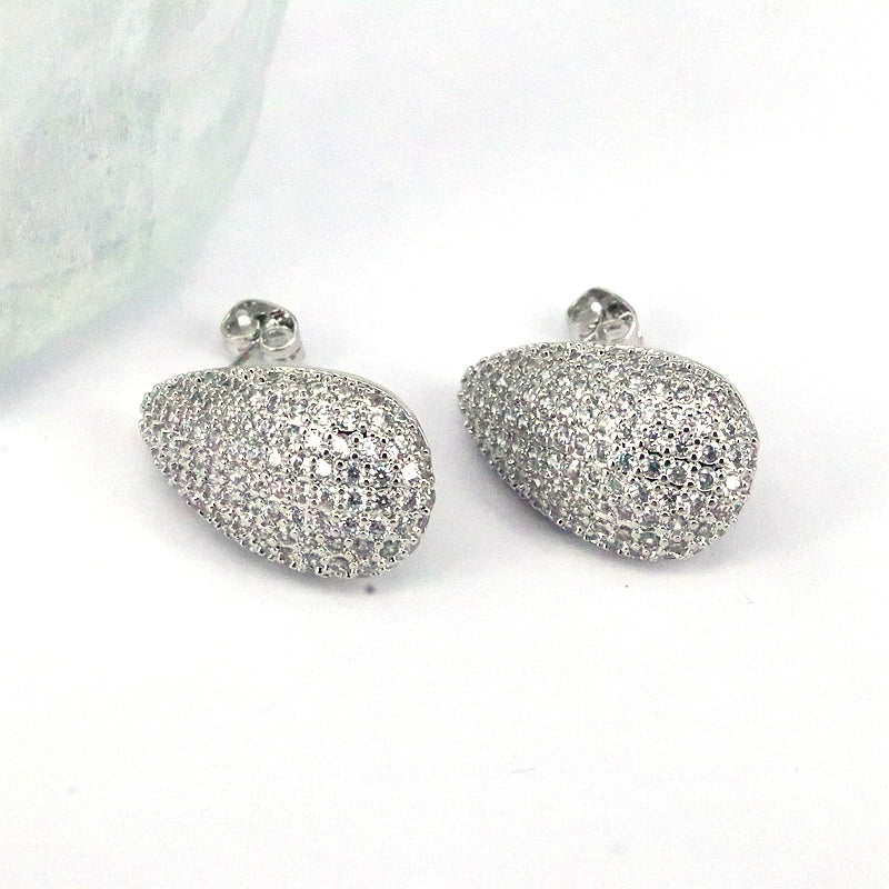 Rhinestone Gotita Earrings
