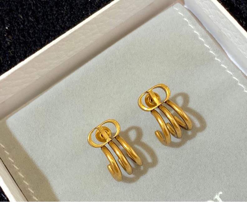 CD Inspired Vintage Cuff Earrings