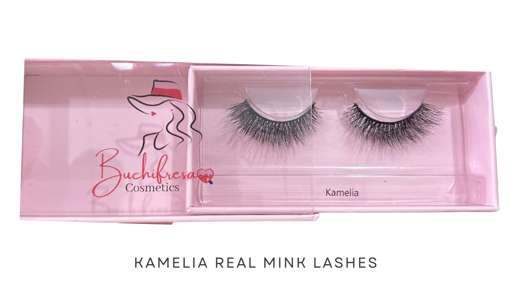 "Kamelia" Real Mink Lashes