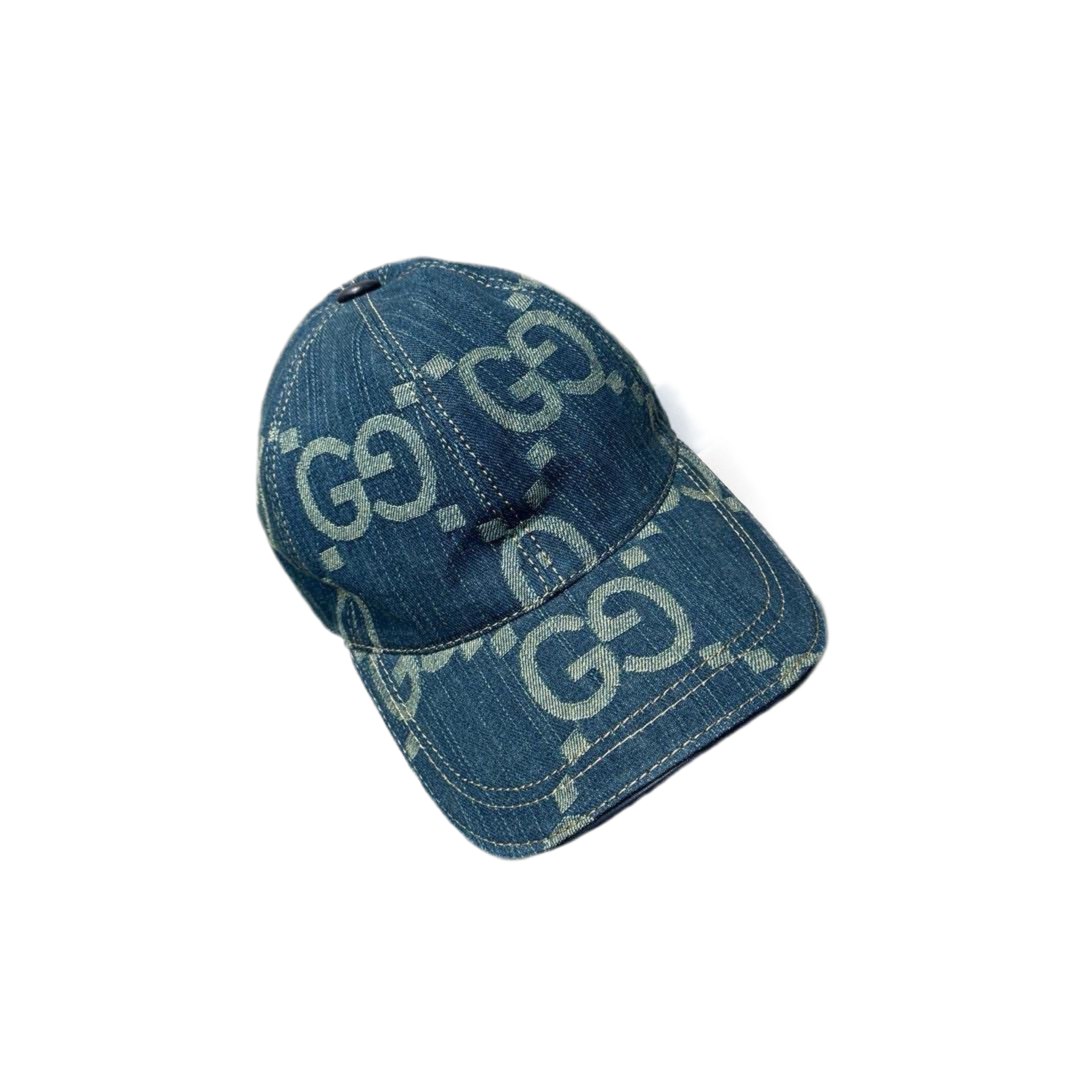 GG Denim Cap