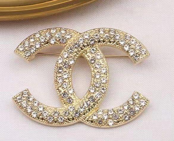CC Inspired Vintage Brooch