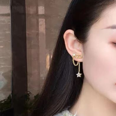 CD Long Pendant Earrings