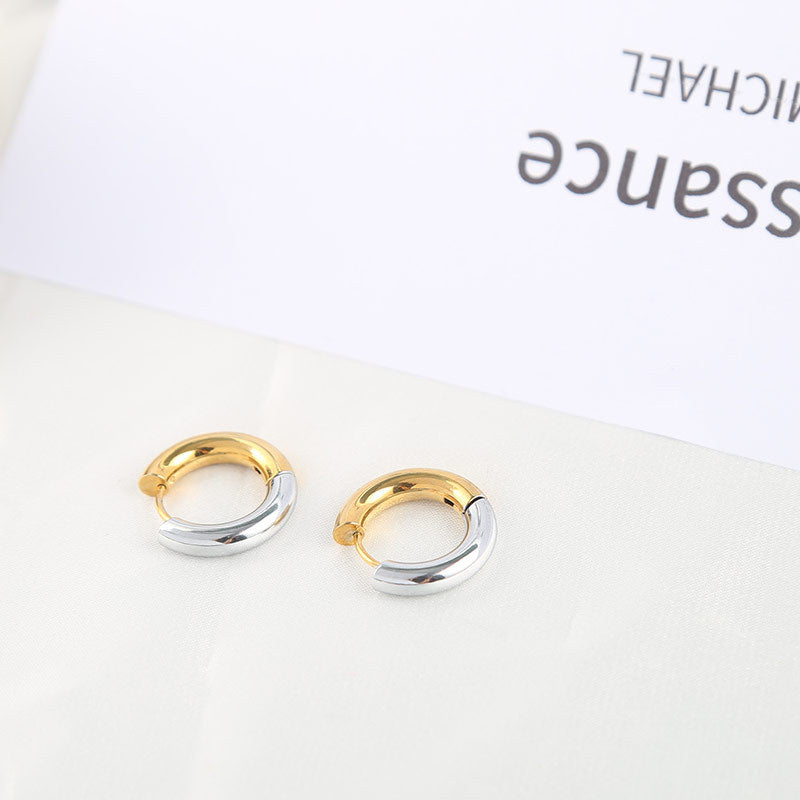 Color Block Hoops