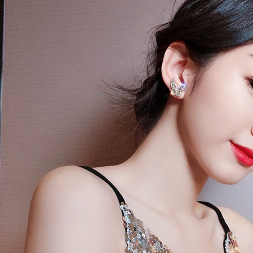 Butterfly Rhinestone Earrings