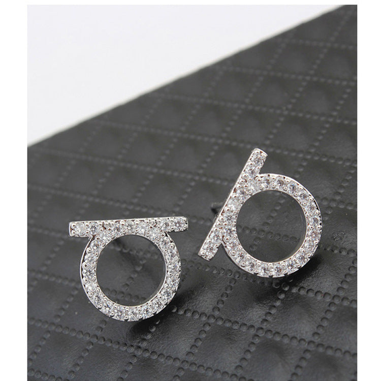 Designer Inspired Iconic Rhinestone Earrings