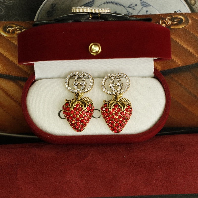 GG Oversized Fresita Earrings