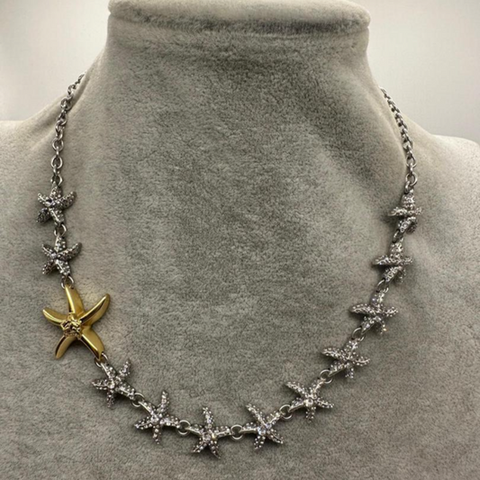 Medusa Star Necklace