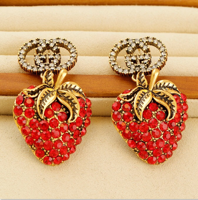 GG Oversized Fresita Earrings