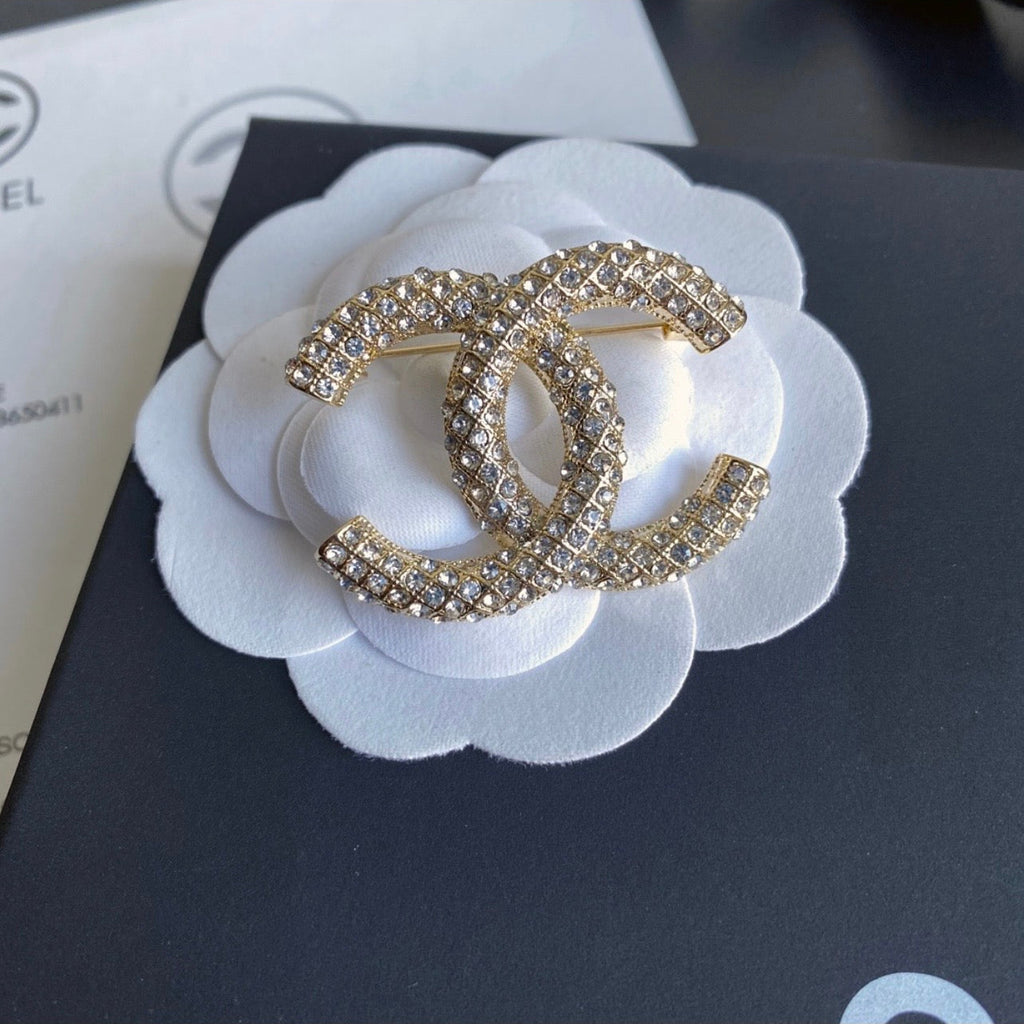 CC Inspired Vintage Brooch