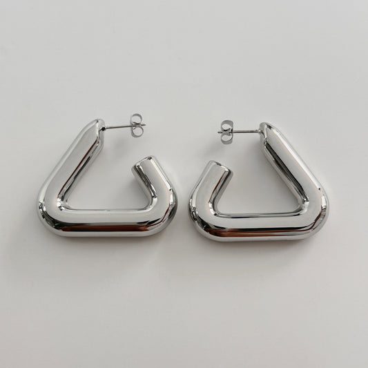 Triangle Chunky Earrings