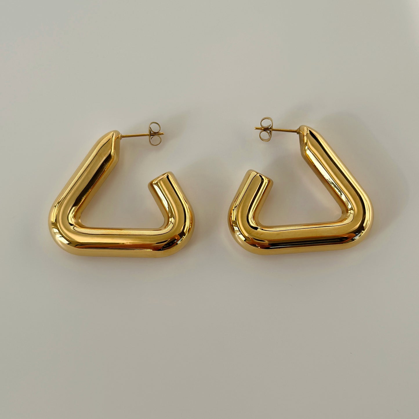 Triangle Chunky Earrings