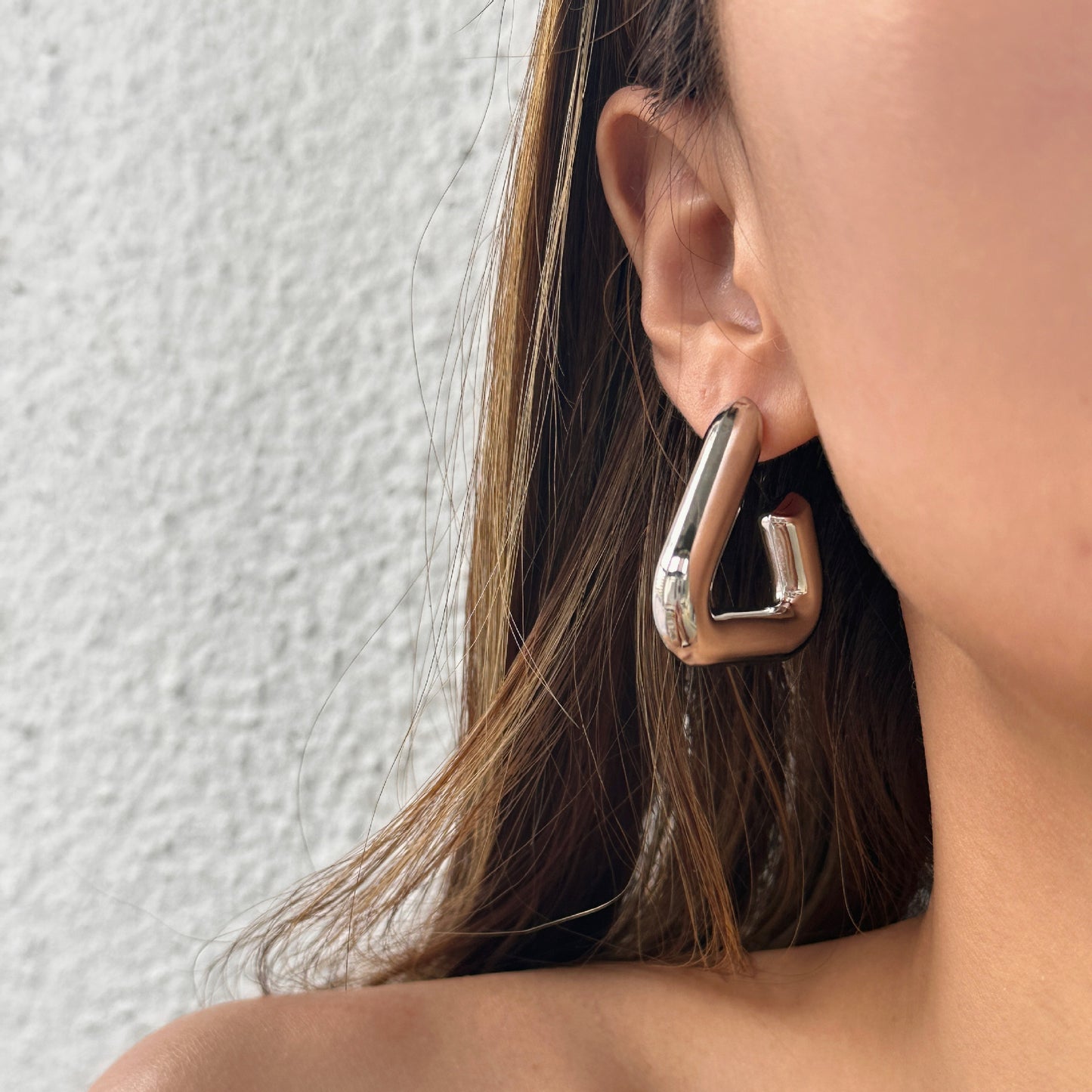 Triangle Chunky Earrings