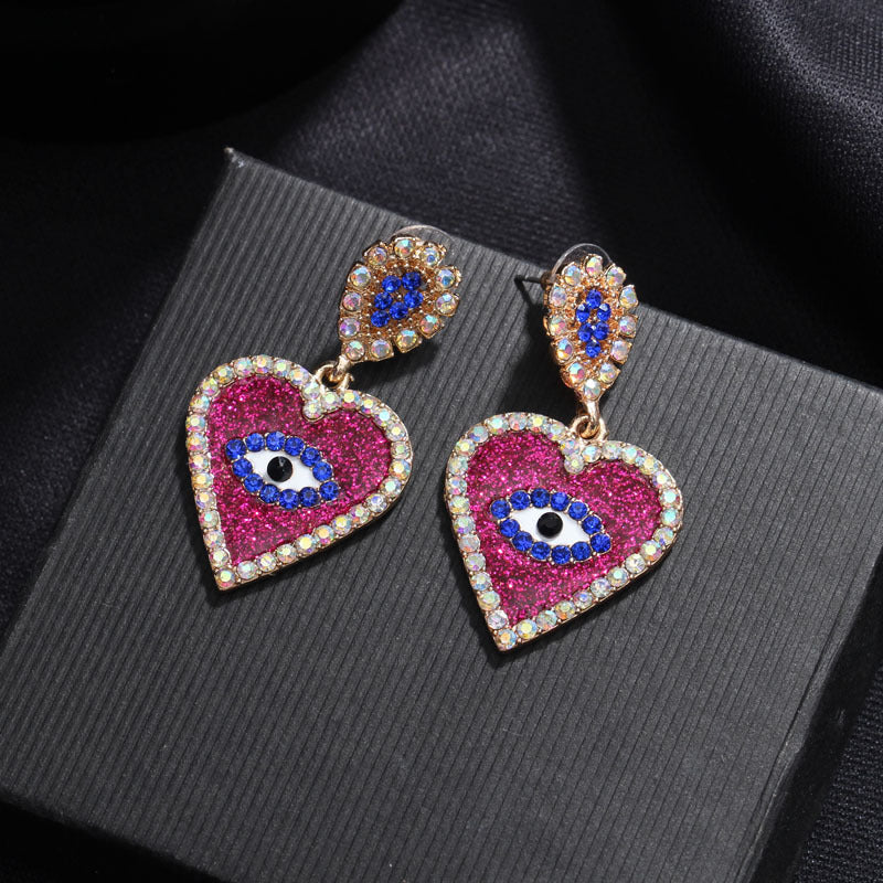 Buenas Vibras Heart Drop Earrings