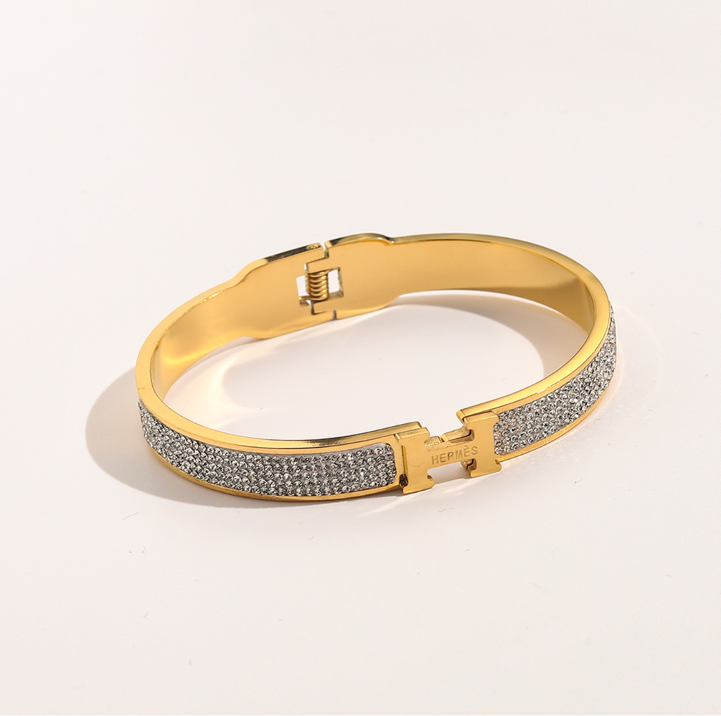 Luxury Inspired Bling Bangle