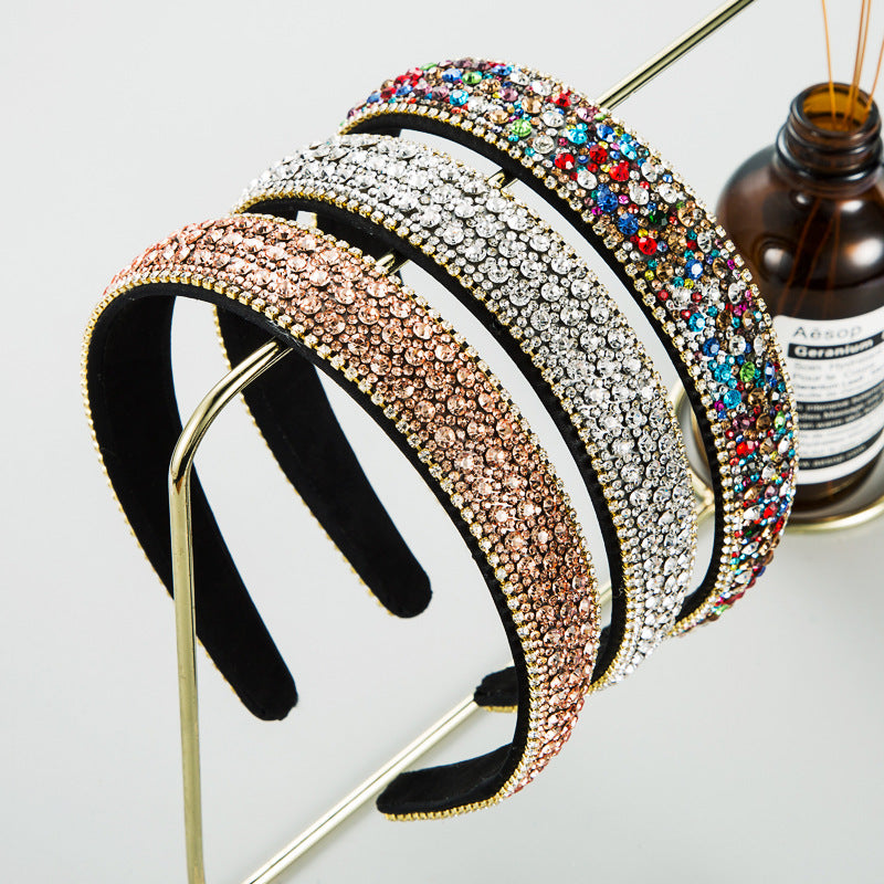 Multicolor Rhinestone Headband