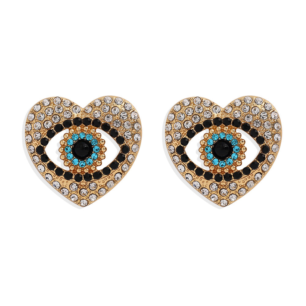 Ojito Protector Heart Studs