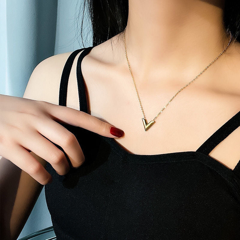 Designer Inspired Letter Necklace