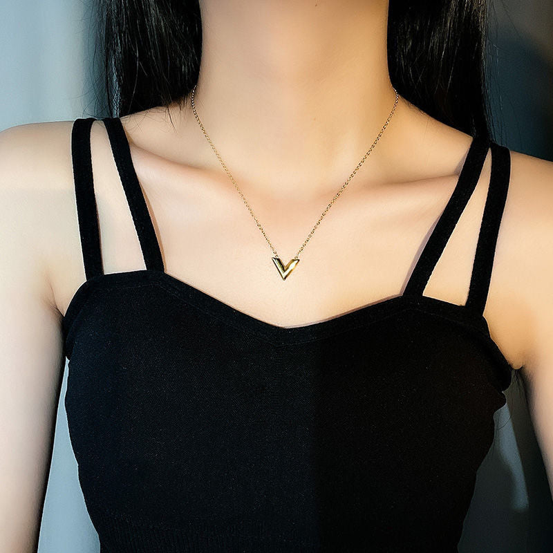 Designer Inspired Letter Necklace