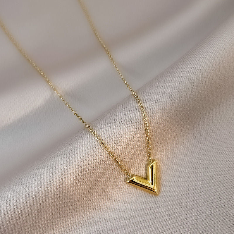 Designer Inspired Letter Necklace