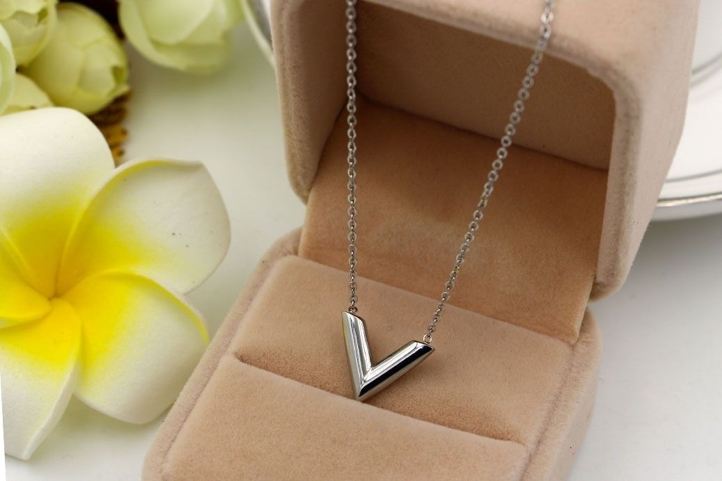 Designer Inspired Letter Necklace