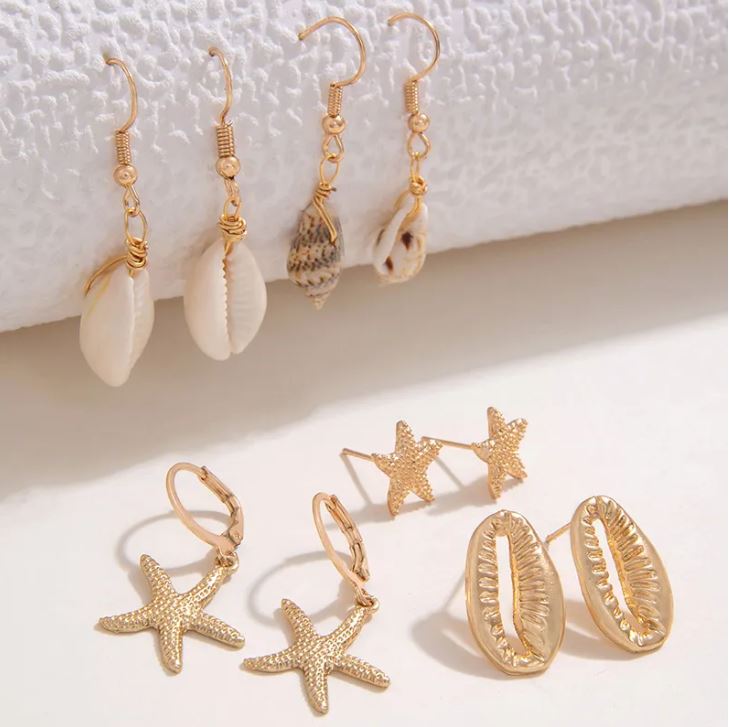 Mermaid Earring Set