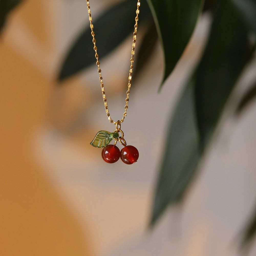 Mon Cherry Necklace