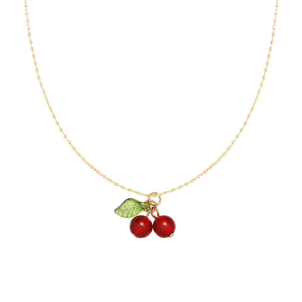 Mon Cherry Necklace