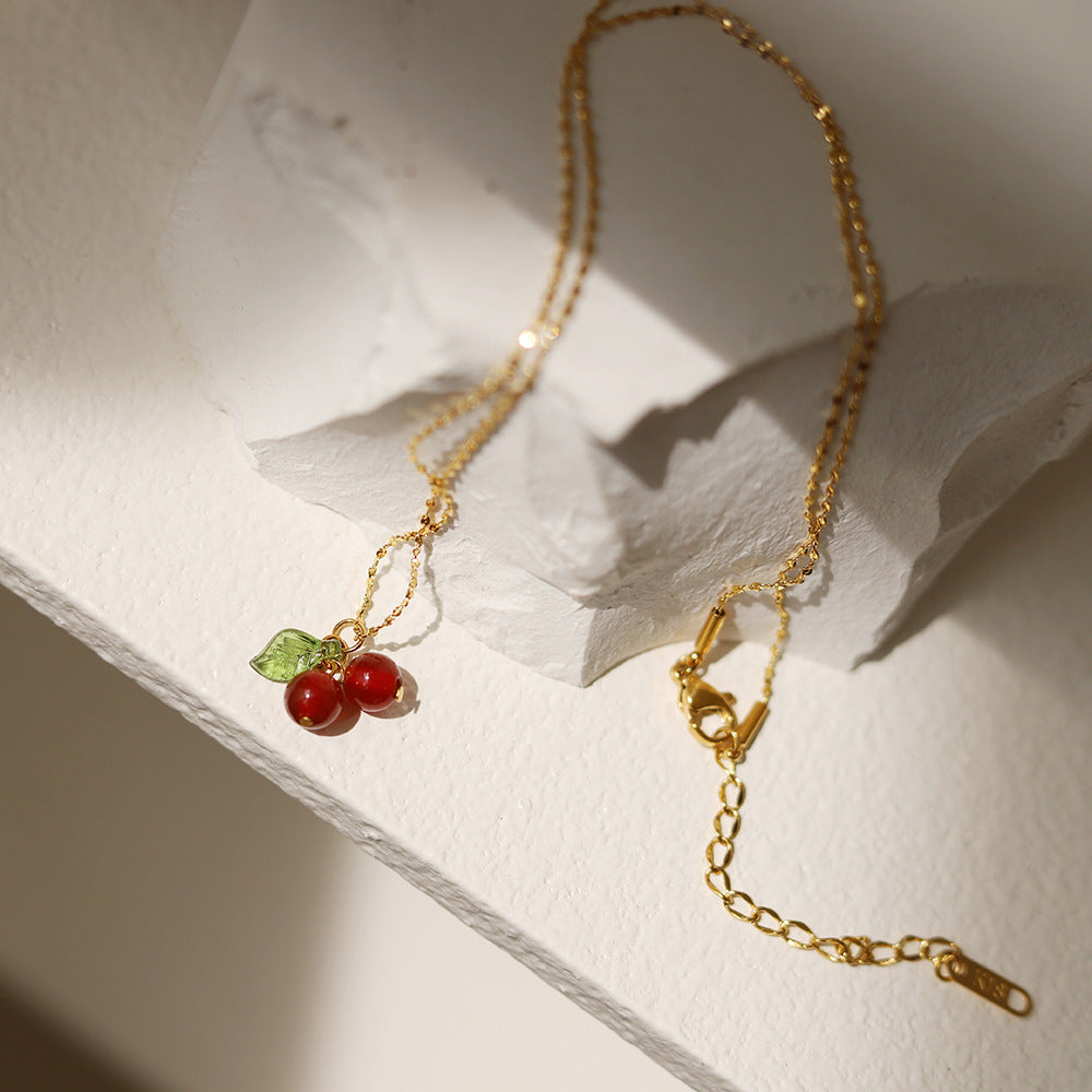 Mon Cherry Necklace