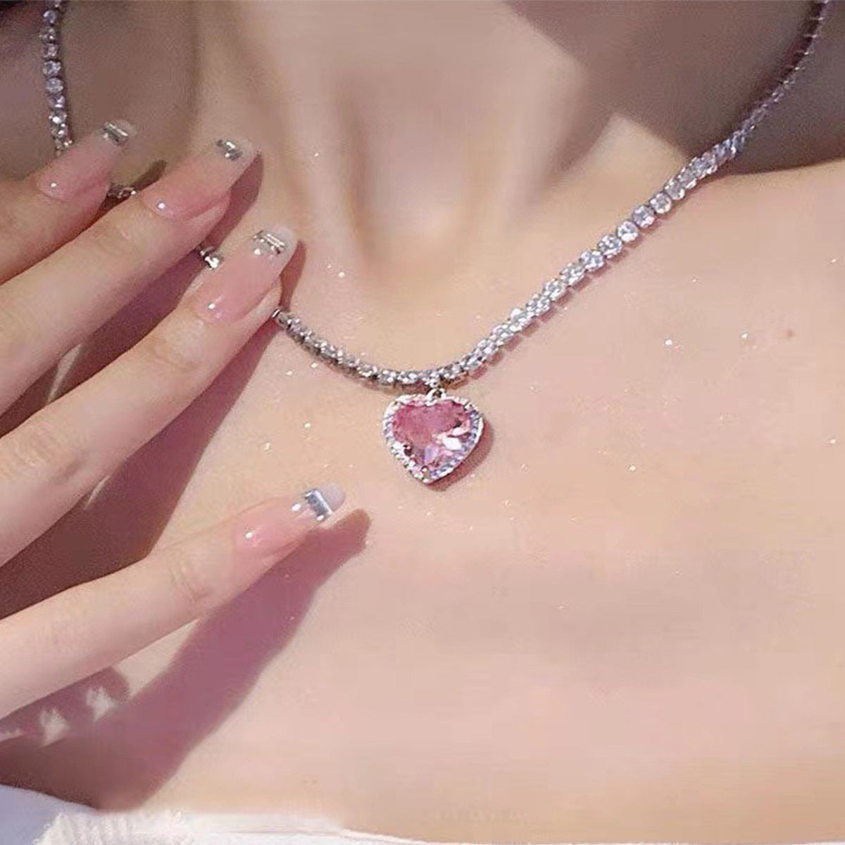 Coquette Heart Necklace