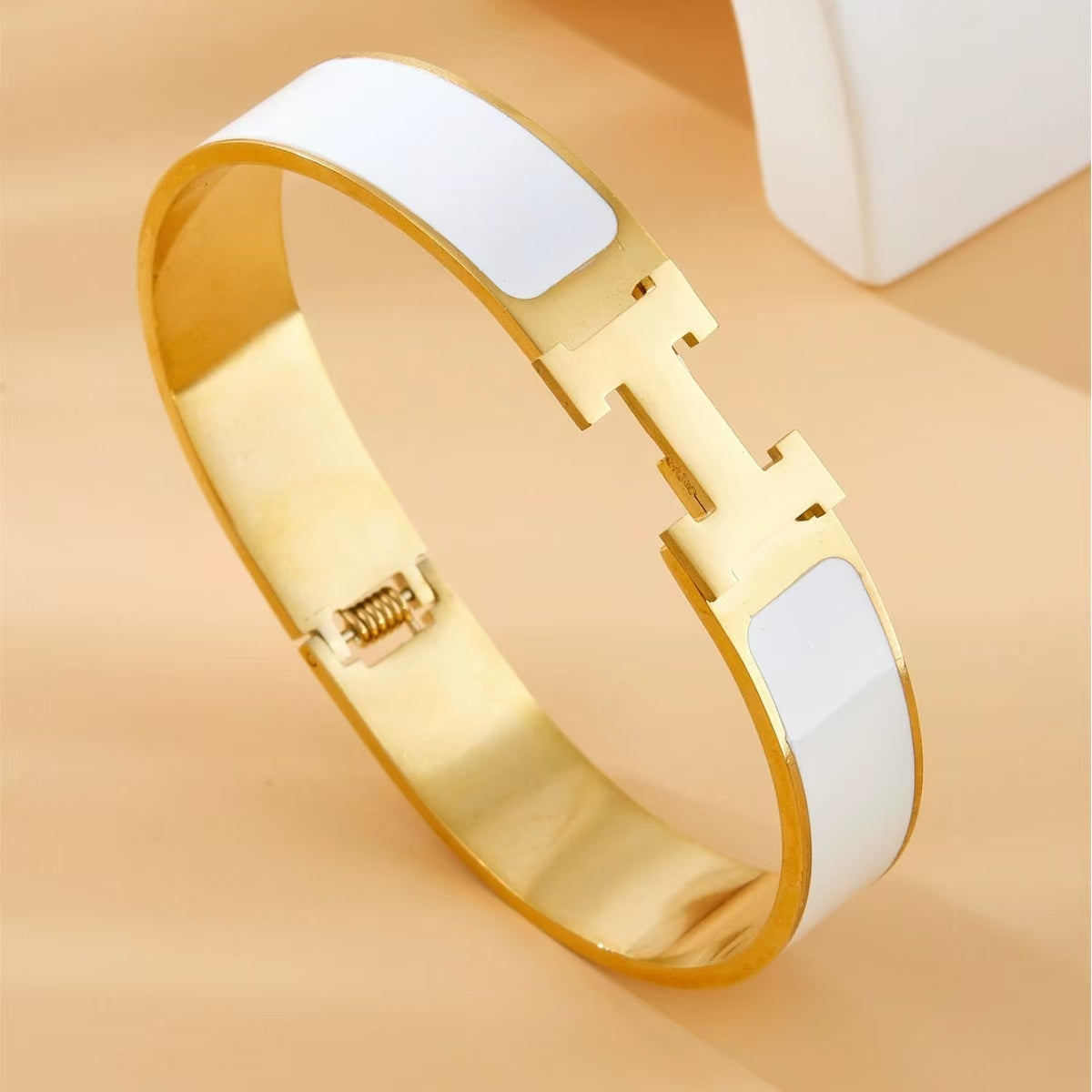 "H" Inspired Luxury Bangle