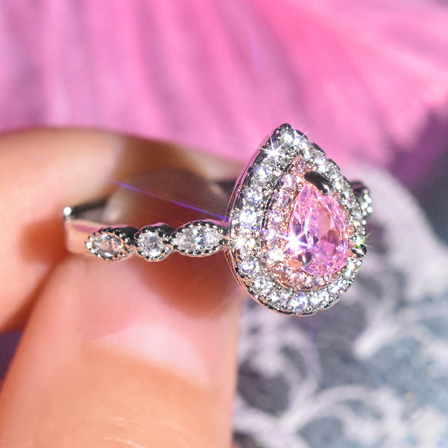 Pink Princess Ring