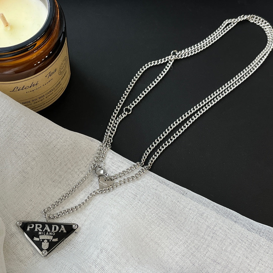 Designer Inspired Triangle Necklace