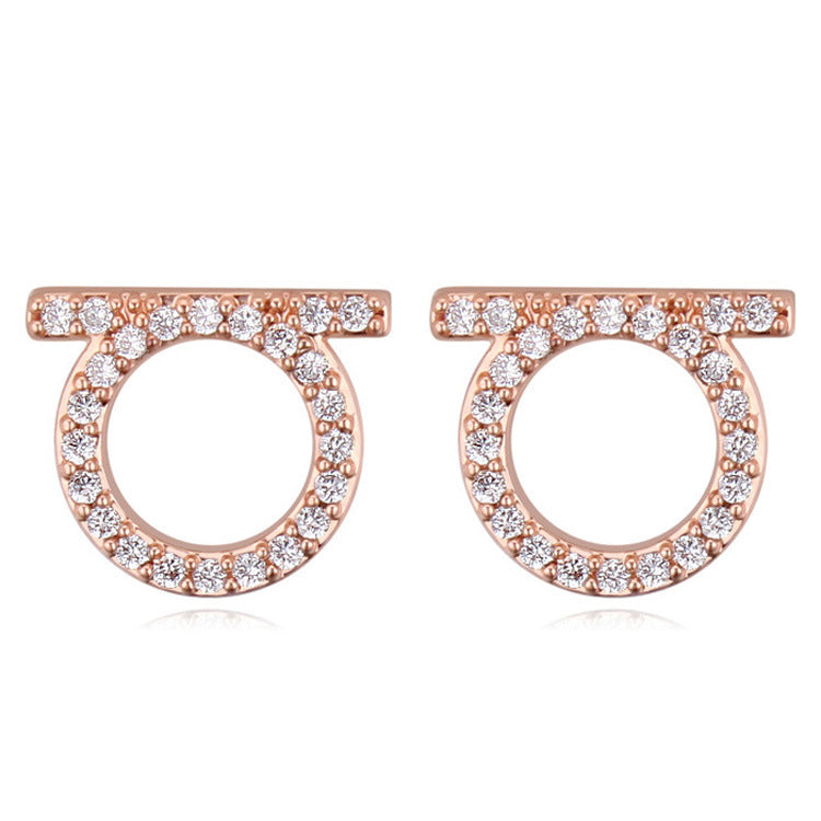 Designer Inspired Iconic Rhinestone Earrings