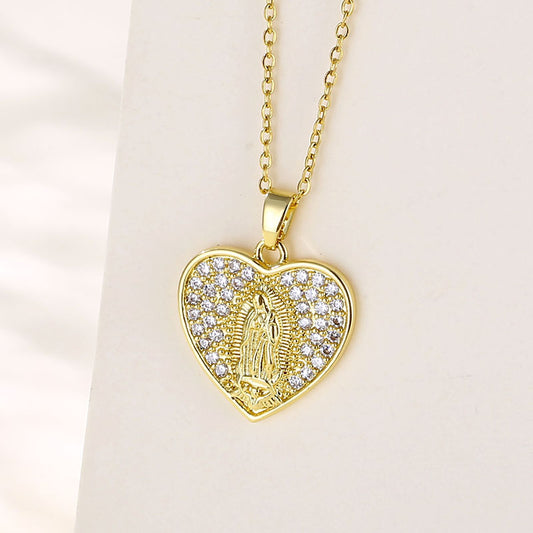 Virgencita Gold Plated Necklace