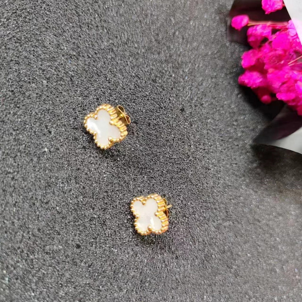 Four Leaf Clover Studs