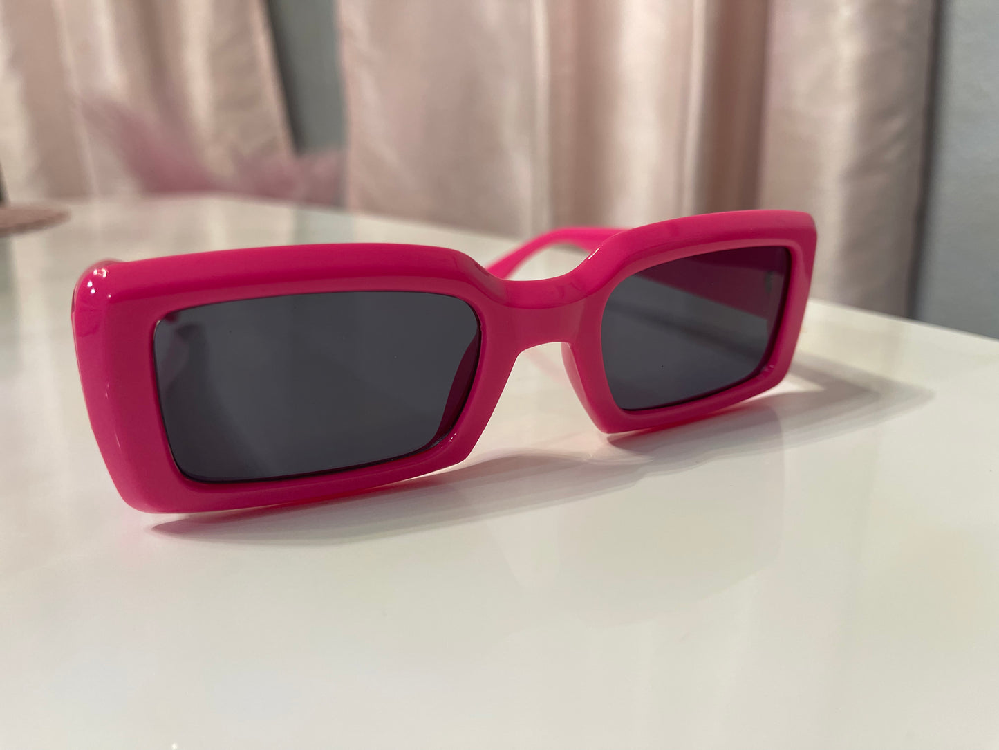 Hot Pink Sunglasses