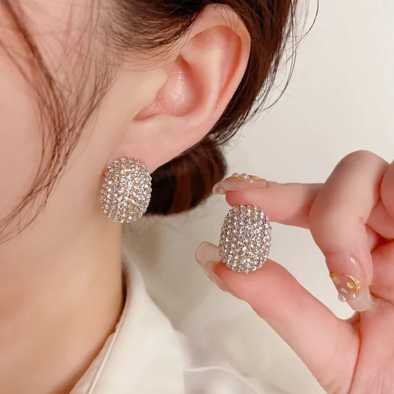 Aesthetic Rhinestone Earrings