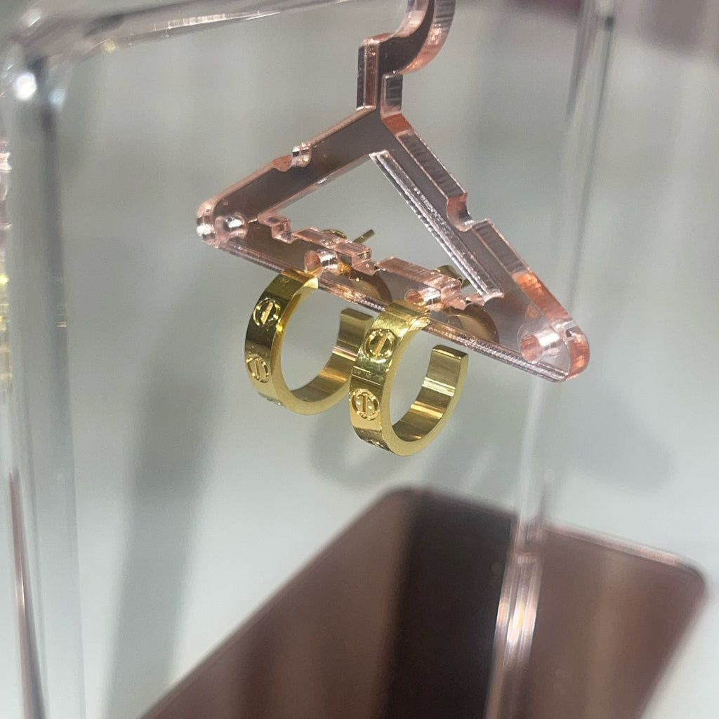 Designer Inspired Mini Hoops