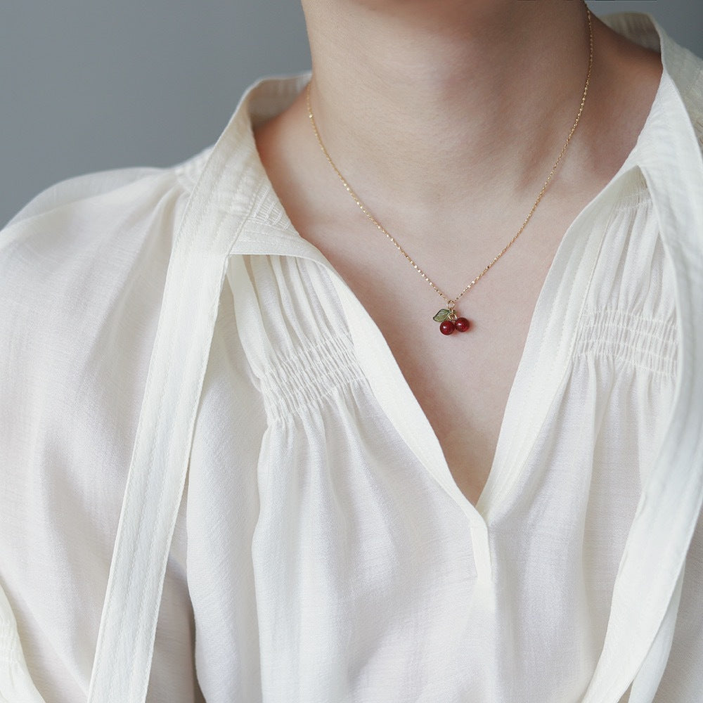 Mon Cherry Necklace